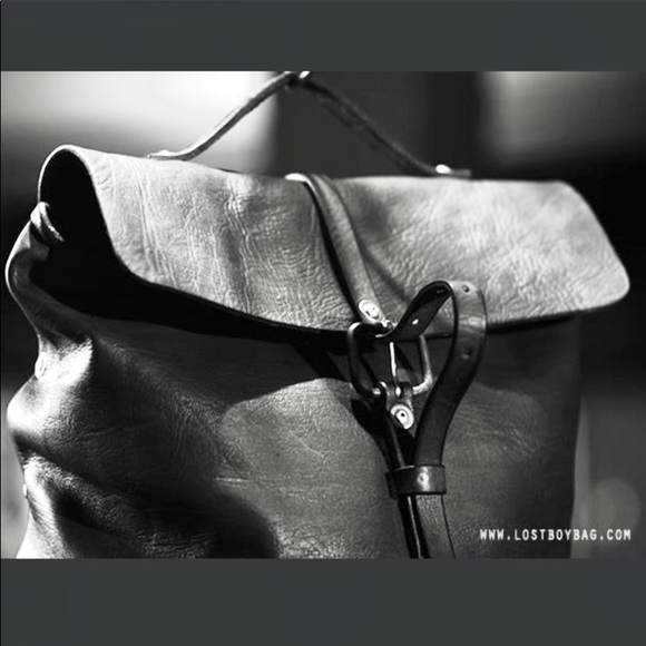 Lost Boy Designs Handbags - Vintage Inspired Leather Backpack